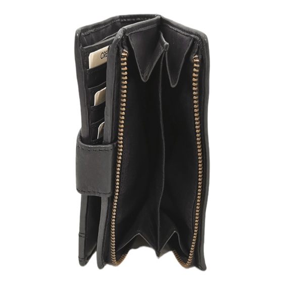 Gianni Conti 🇮🇹 Genuine Leather Wallet - Black - Picture 5 of 5